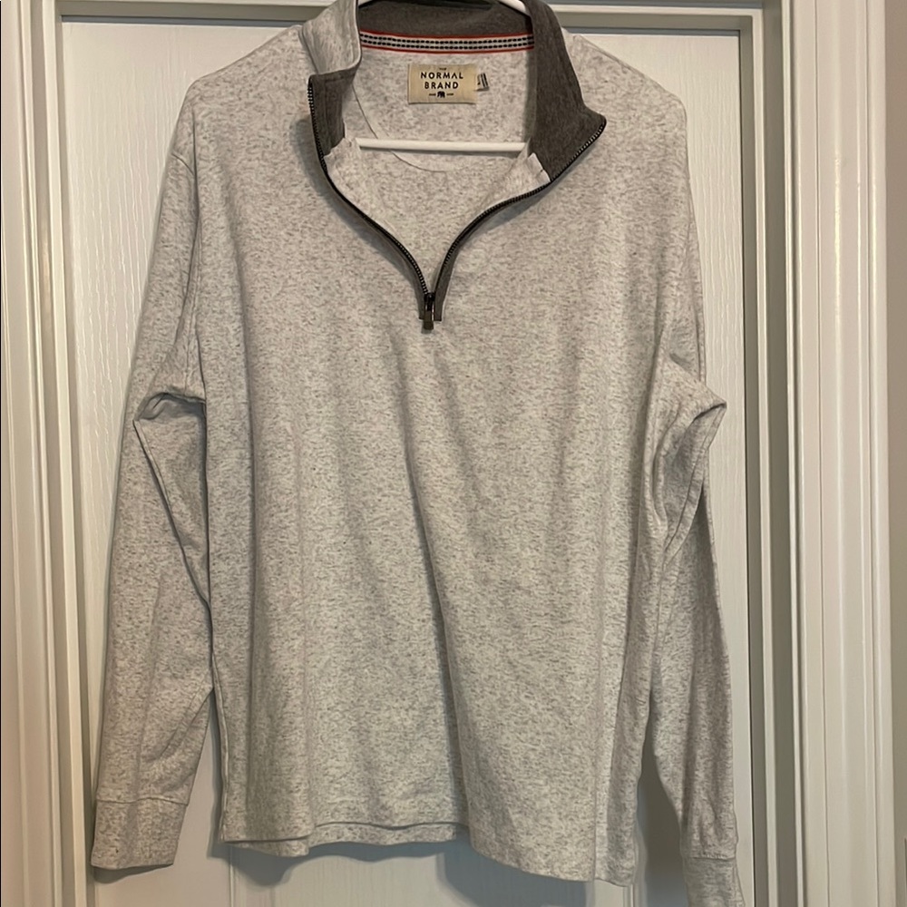The Normal Brand Men's Gray Sweater